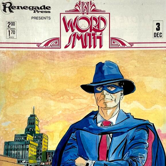 Wordsmith #3, December 1985, Renegade Press Comics , NM 9.4 - Picture 1 of 4